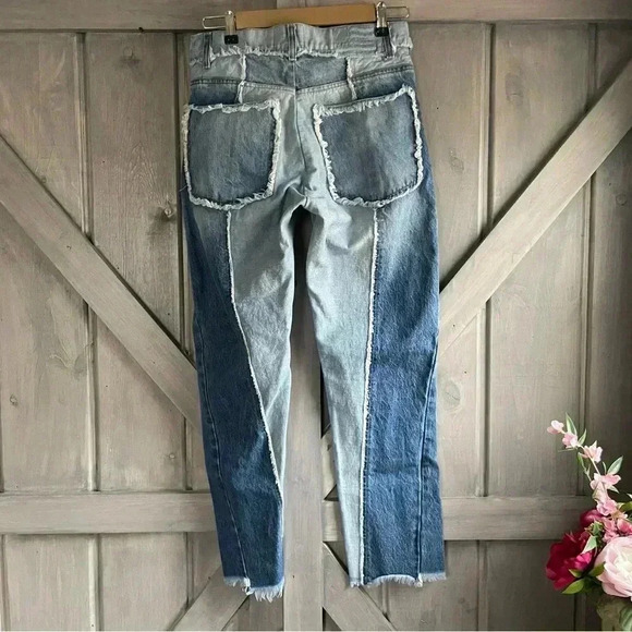 Revice Split Denim Boyfriend Fit made in LA USA size 27 - Picture 4 of 8
